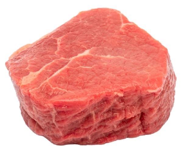 Eye round steak North America grain fed