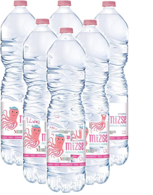 Mizse Robocop szénsavmentes ásványvíz multipack (6x1,5l)