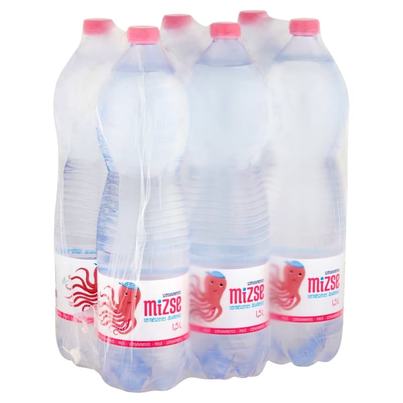 Mizse Robocop szénsavmentes ásványvíz multipack (6x1,5l)