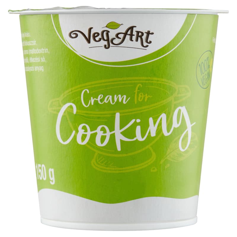 Vegart 100% Vegán növényi krém sütéshez és főzéshez
