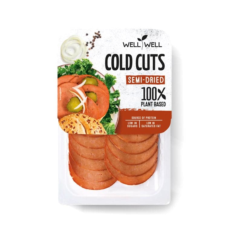 Well well Félszáraz vegán szeletek fokhagymával és köménnyel