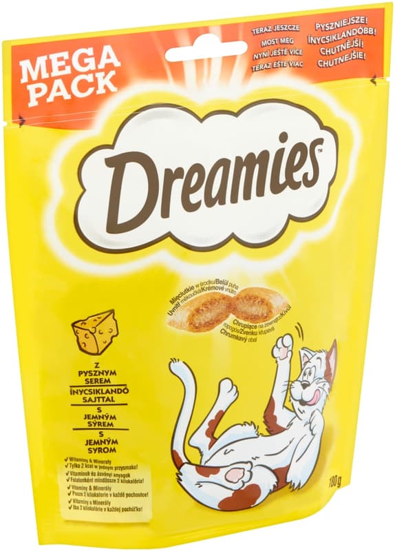 Dreamies jutalomfalat macskák számára sajttal