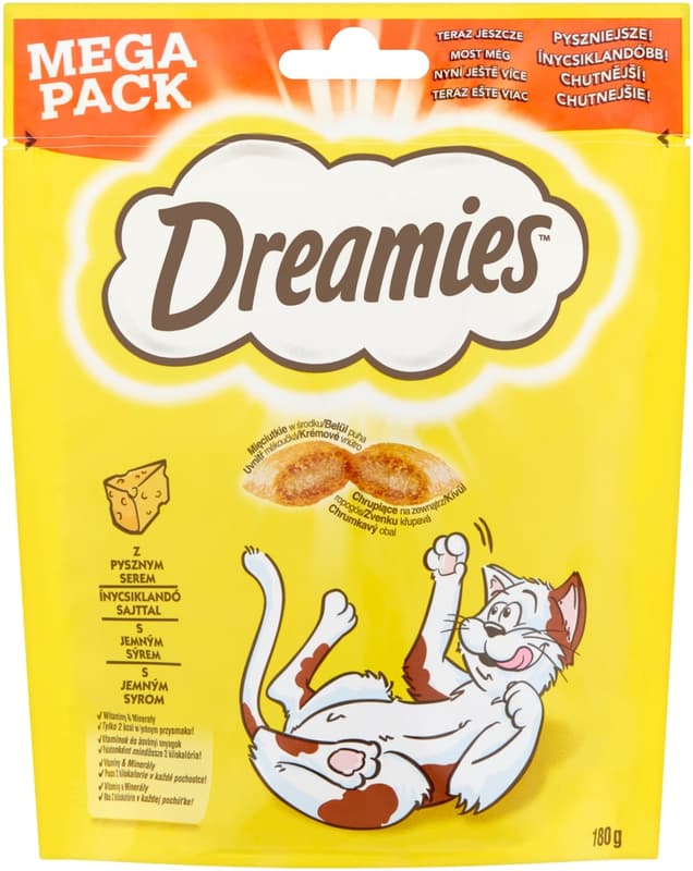 Dreamies jutalomfalat macskák számára sajttal