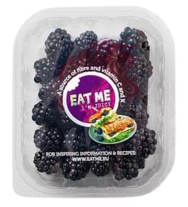 Eat Me Blackberries, packaged