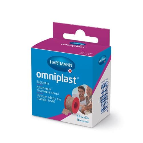 Omniplast ragtapasz 2,5cmx5m 1 db