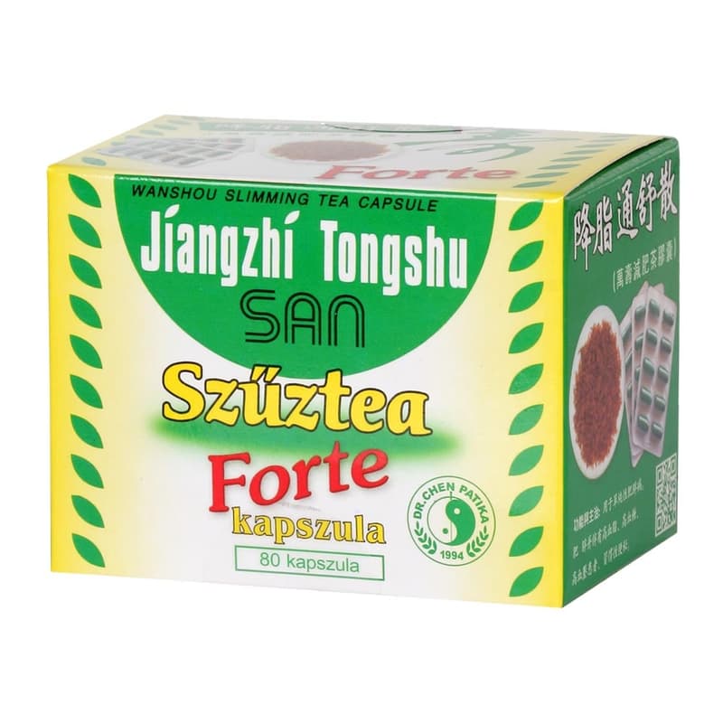 DR.CHEN Virgin Tea capsules forte (Jiangzhi T.) 80x