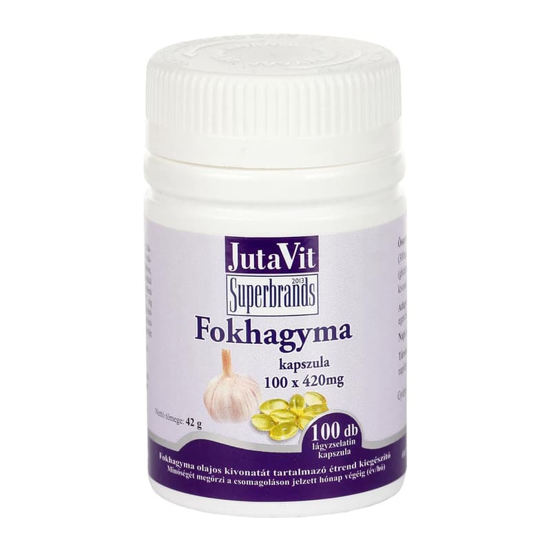 JutaVit fokhagyma kapszula 100 db