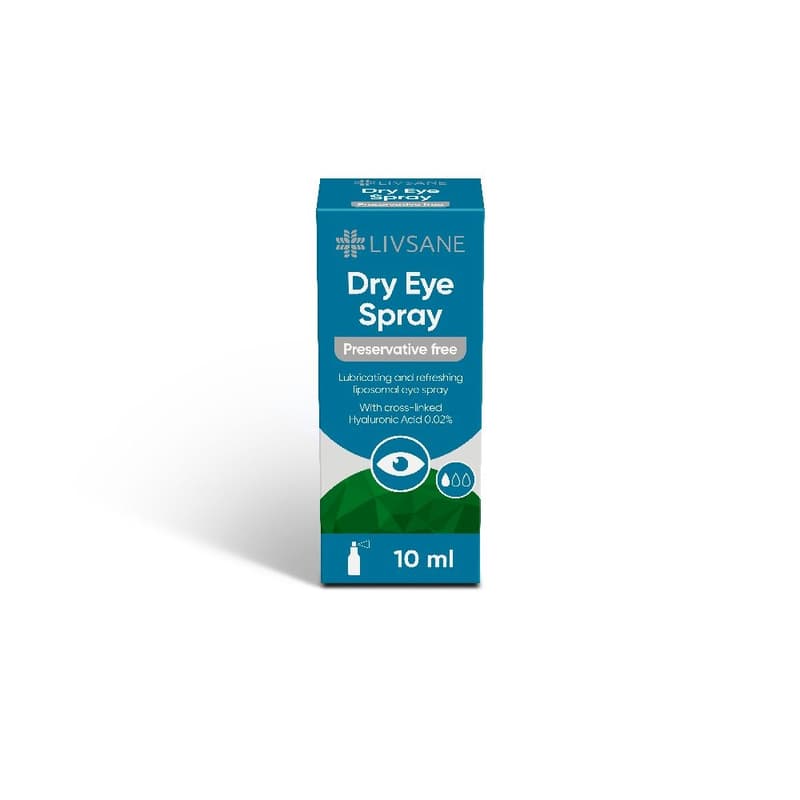 LIVSANE Dry Eye Spray tartósítószer mentes szemspray 10ml