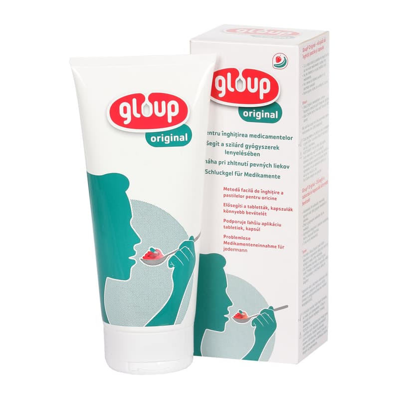 Gloup zselé gyógyszerbevétel megkönnyítésére 150ml
