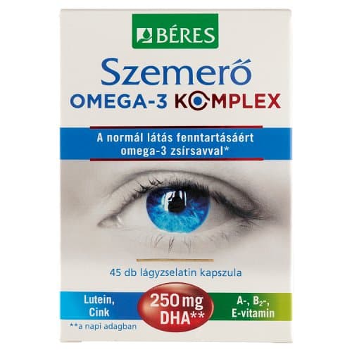 Béres Szemerő Omega-3 KOMPLEX lágyzselatin kapszula 45 db