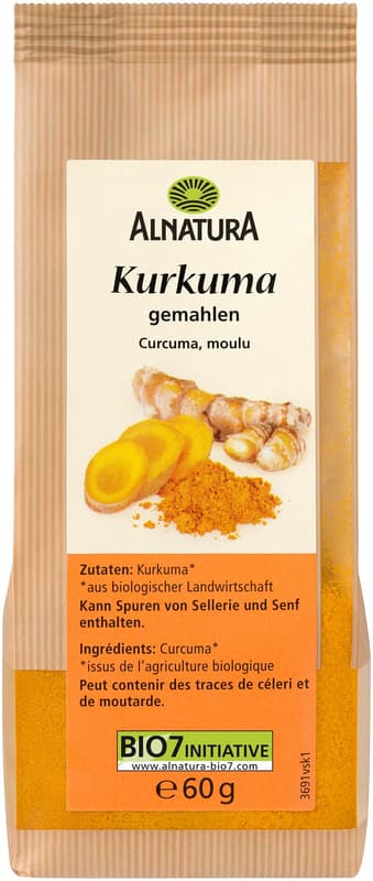 Alnatura BIO Őrölt kurkuma