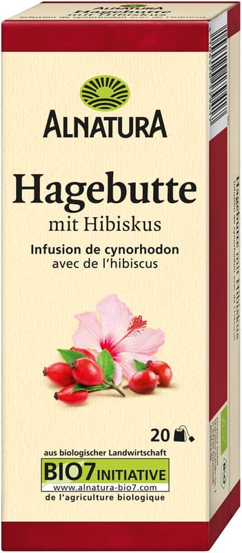 Alnatura BIO Csipkebogyó tea hibiszkusszal