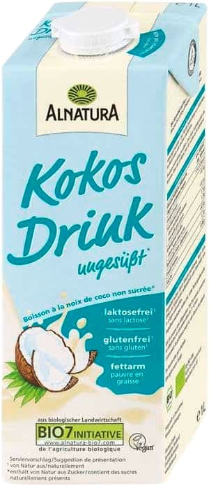 Alnatura BIO Natural Coconut drink, glutenfree and lactosefree