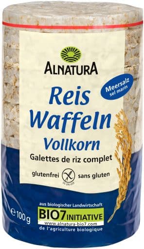 Alnatura BIO rice wafers with sea salt