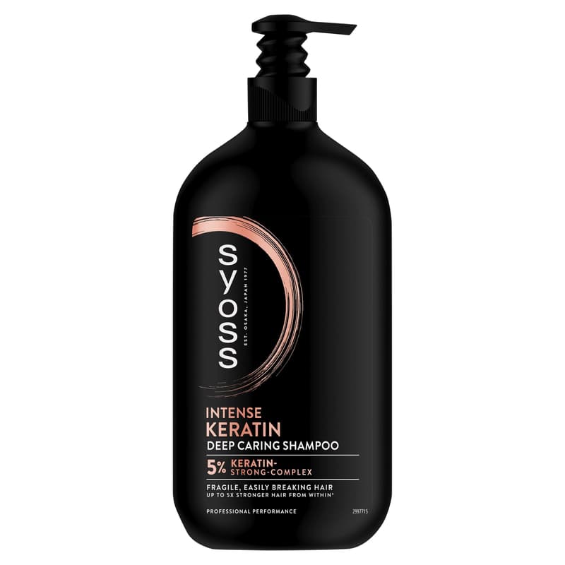 Syoss intenzív mélyápoló sampon Keratin