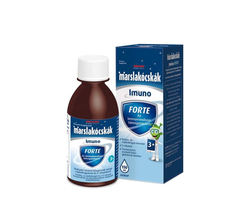 Marslakócskák Imuno Forte Syrup, Elder flavoured