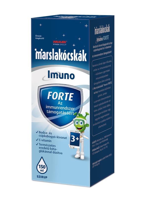 Marslakócskák Imuno Forte Syrup, Elder flavoured
