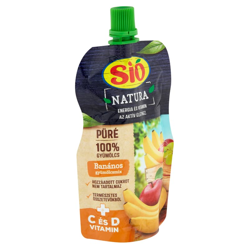 Sió Natura banános gyümölcsmix püré