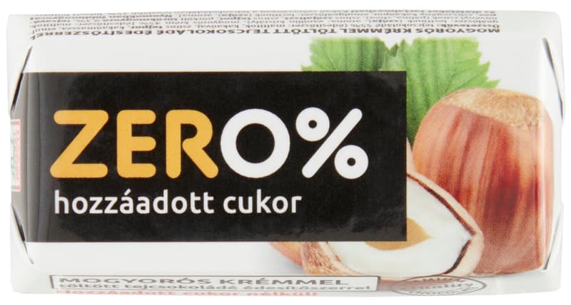 ZERO milk chocolate with maltitol and nougat-cream 