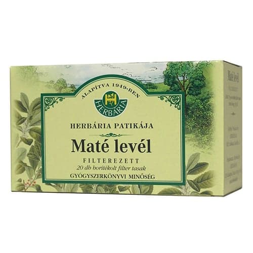 HERBÁRIA mate tea filteres 20 db