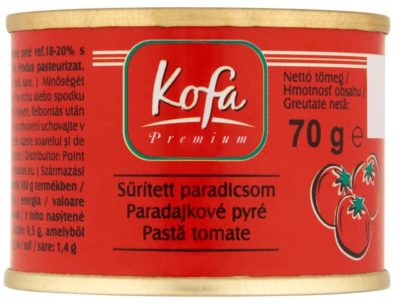 Kofa tomato paste 18-20 ref.%