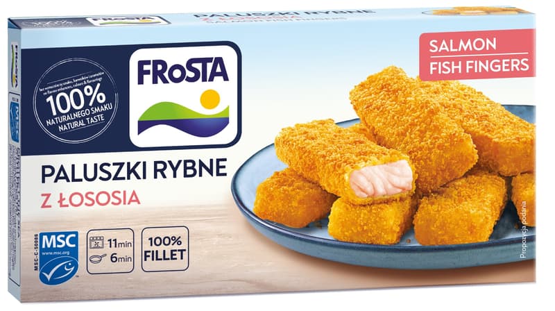 FRoSTA MSC Salmon Fish fingers