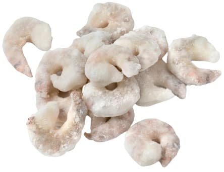 Frozen shrimp tails 16/20, cleaned