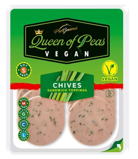 Queen of Peas Vegan Sandwich Topping with Chives