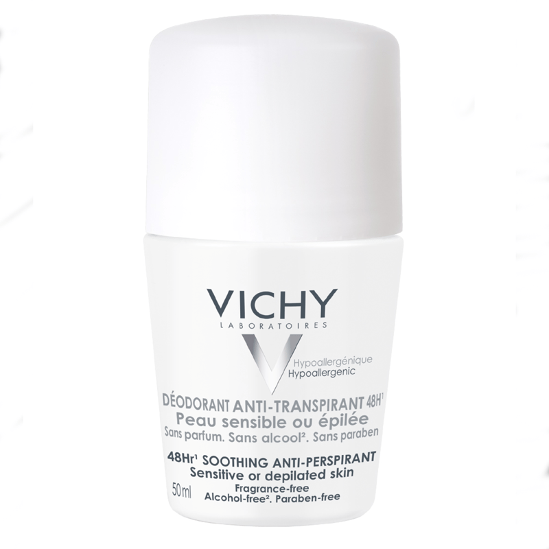 Vichy Izzadságszabályozó Dezodor – golyós, érzékeny bőrre 50ml
