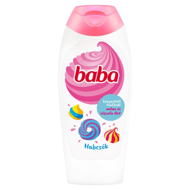 Baba Pampering Shower Gel with Raspberry and Rosewood Scents