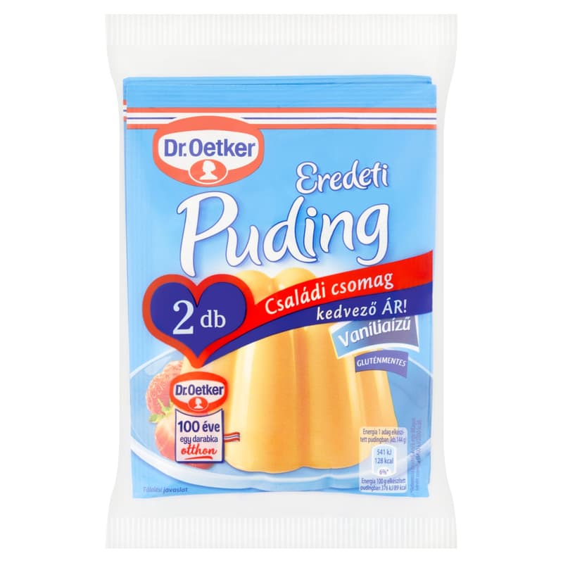 Dr. Oetker Eredeti Puding vaníliaízű családi csomag