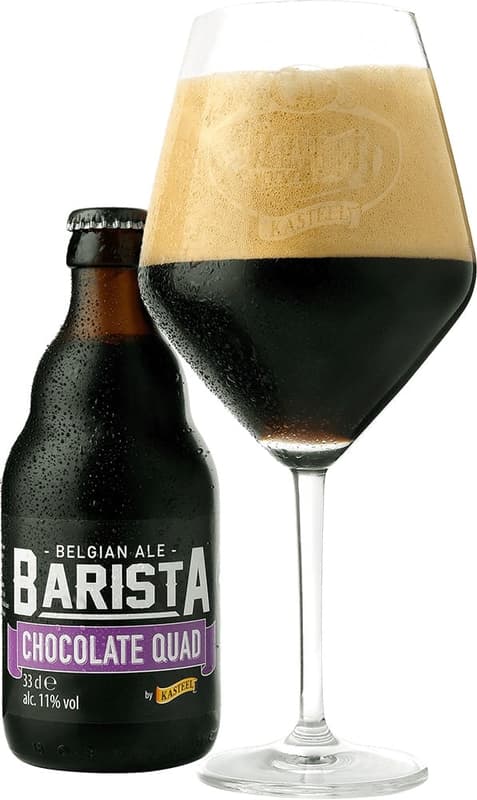 Kasteel Barista Chocolate Quad  - erős kávés-csokoládés barna ale