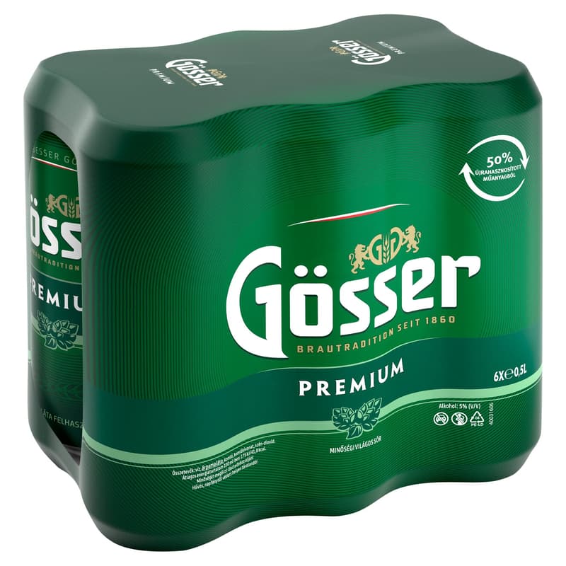 Gösser Premium multipack (6x0,5l)