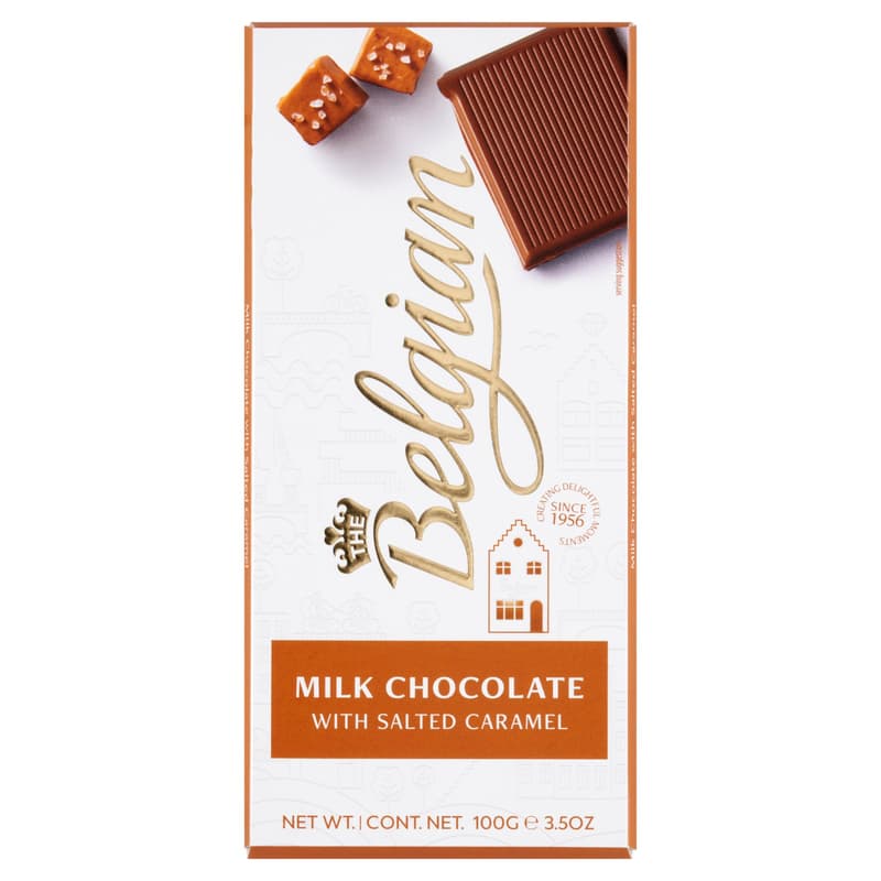 Belgian Milk Salted Caramel Milk Chocolate