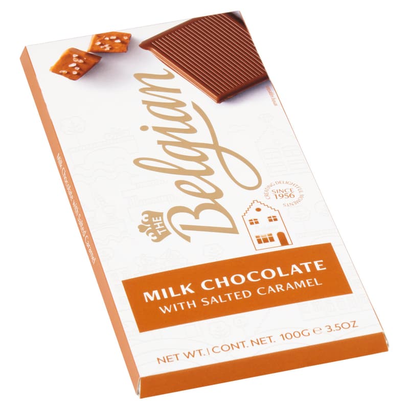 Belgian Milk Salted Caramel Milk Chocolate