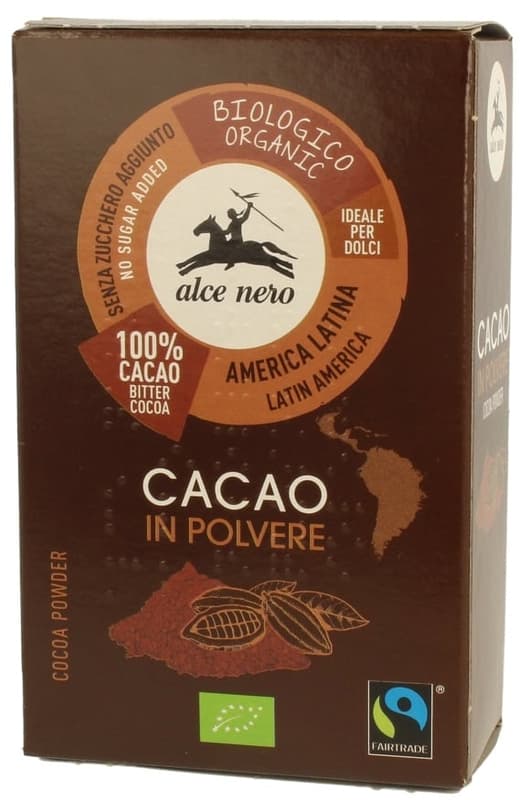 Alce Nero Organic FAIRTRADE cocoa powder
