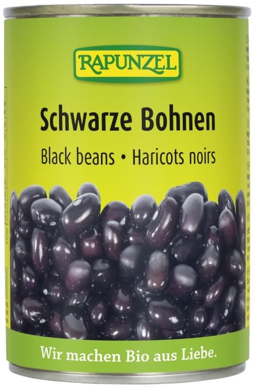 Rapunzel BIO Fekete bab lében (400 g)