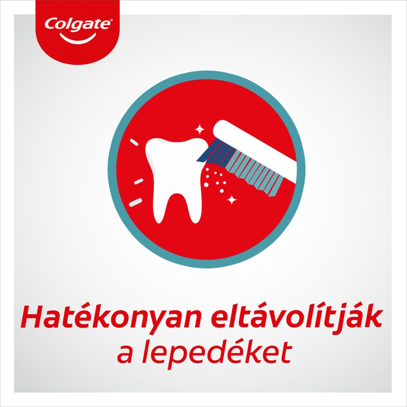 Colgate Extra Clean közepes sörtéjű fogkefe