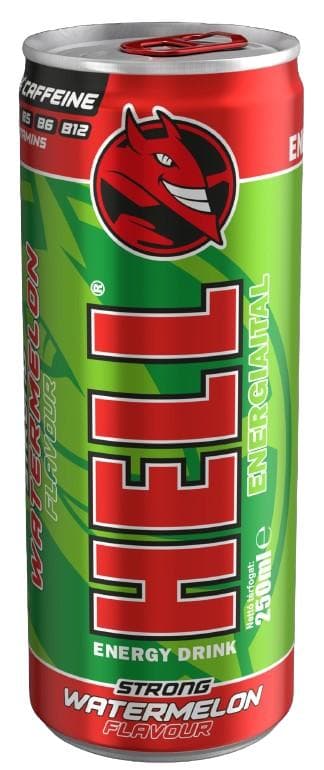 HELL Energiaital Watermelon Strong, görögdinnye- és tuttifruttiízű