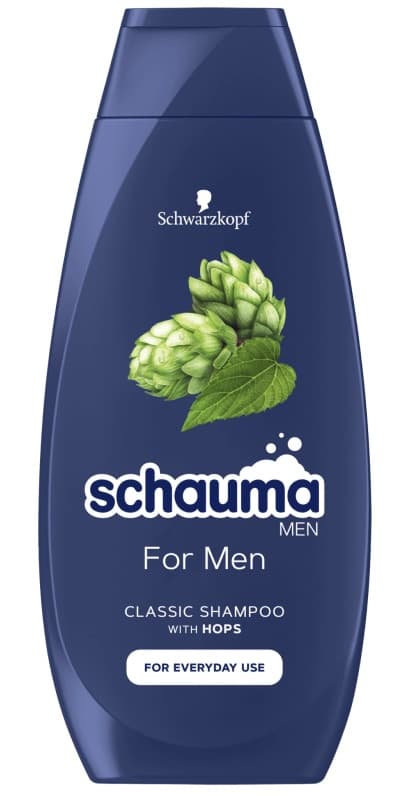 Schauma Shampoo Men - with hops, for all hair types