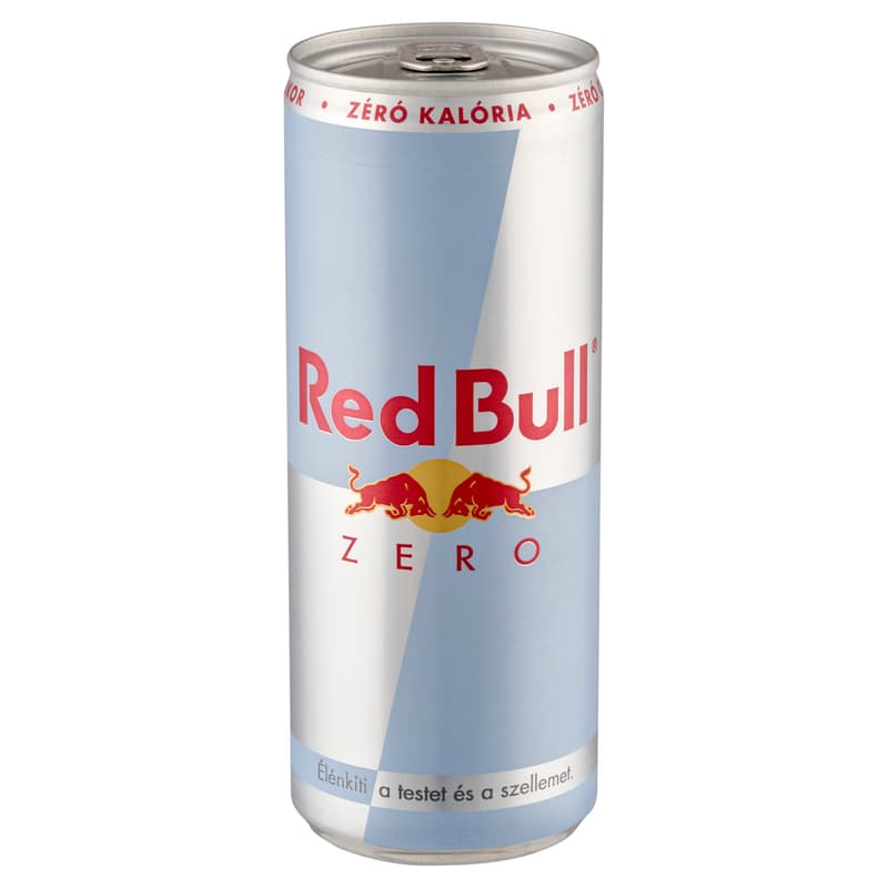 Red Bull Zero szénsavas koffein tartalmú ital édesítőszerekkel