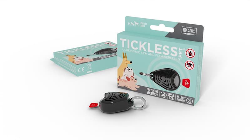 TickLess Pet Fekete ultrahangos kullancsriasztó
