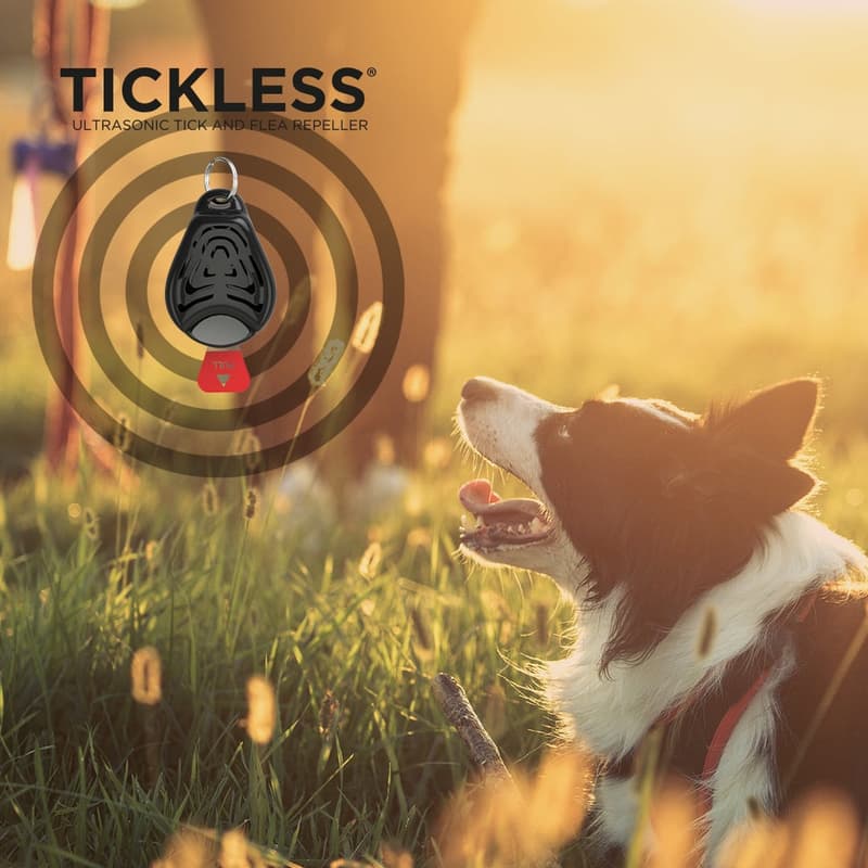 TickLess Pet Fekete ultrahangos kullancsriasztó