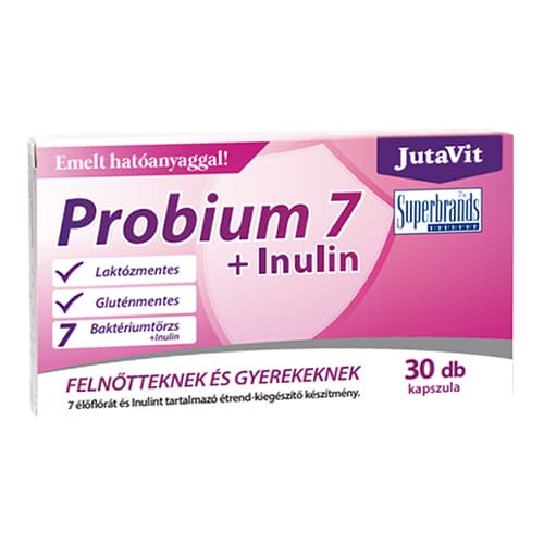 JutaVit Probium 7 + Inulin kapszula 30 db