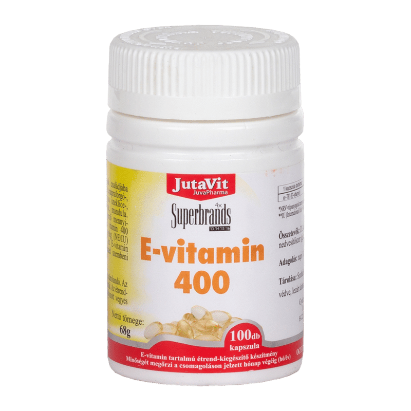 JutaVit E vitamin 400 kapszula 100 db