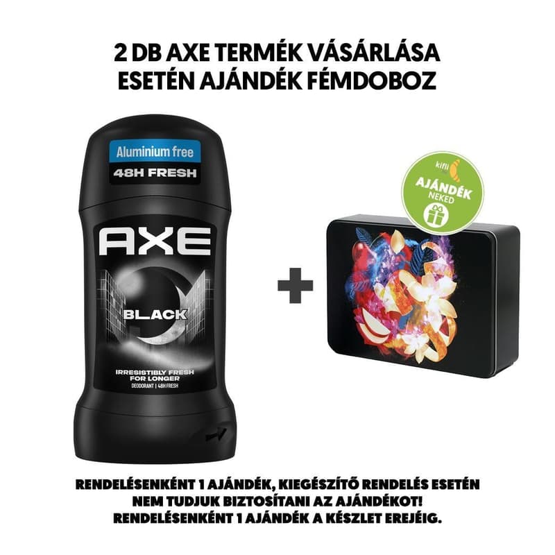 AXE Black izzadásgátló stift, 50 ml