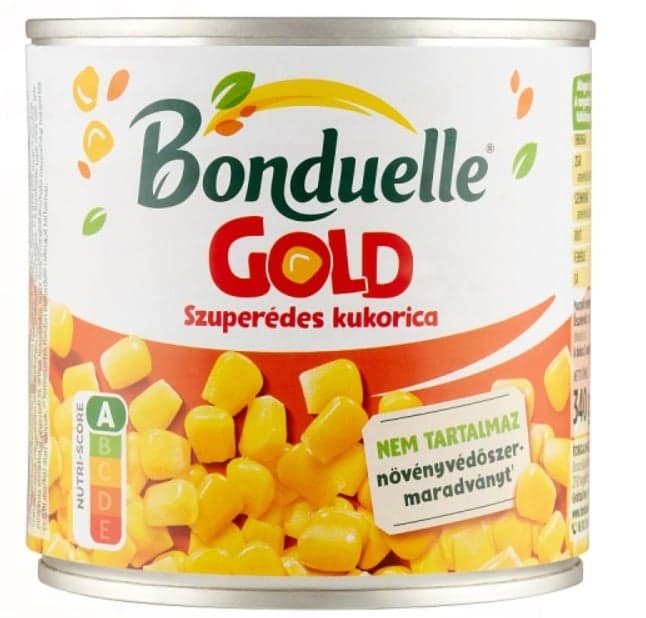 Bonduelle Gold morzsolt csemegekukorica (340 g)