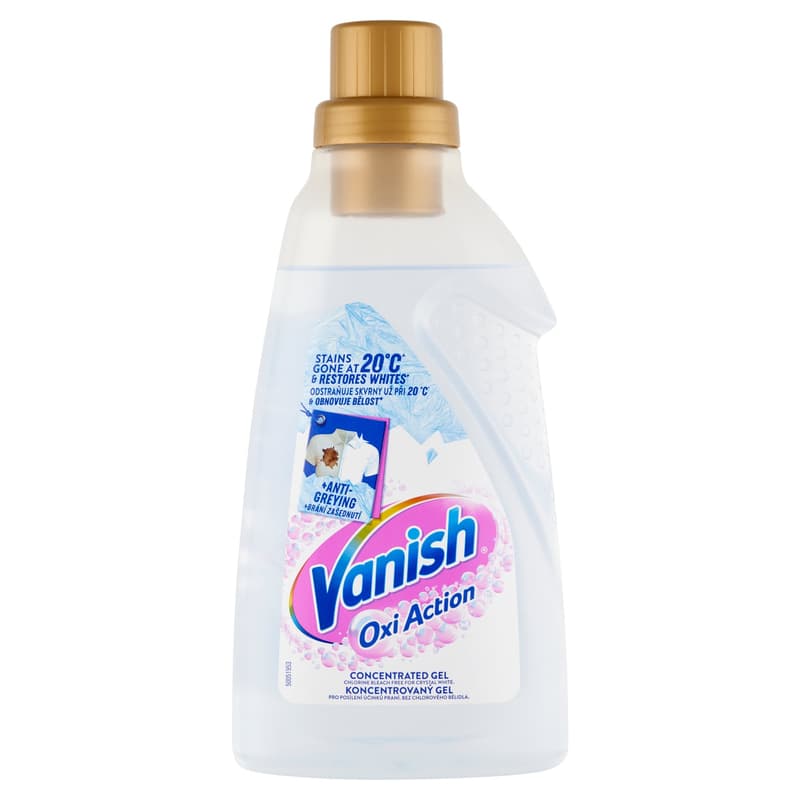 Vanish Oxi Action Stain Removal and Whitening Gel Concentrate 750 ml