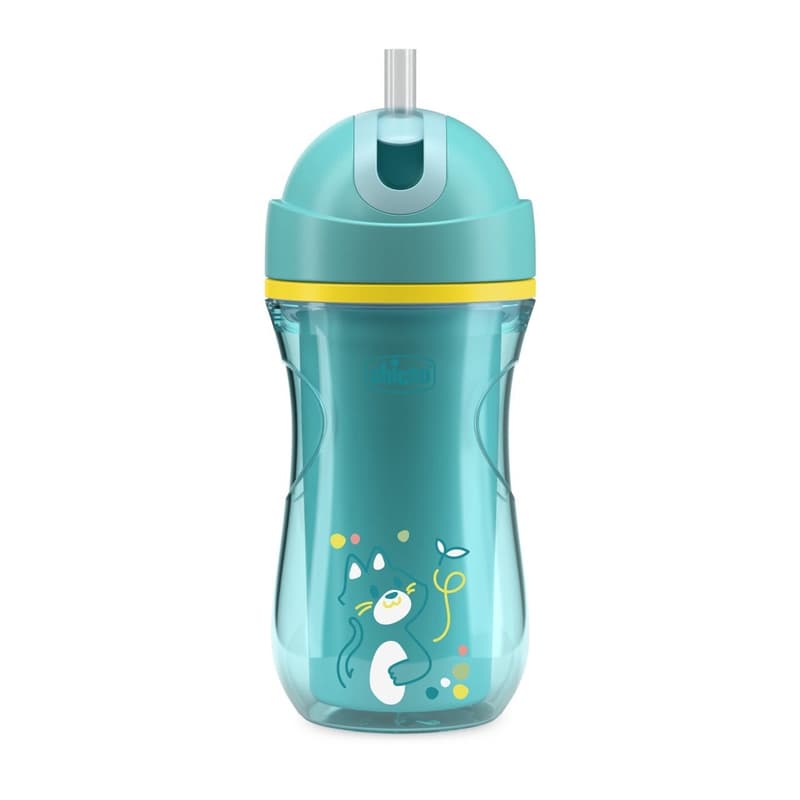 Chicco Sport Cup kulacs 266 ml - Zöldeskék