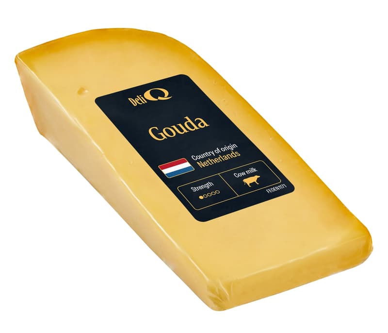 Deli Q Gouda Darabolt sajt